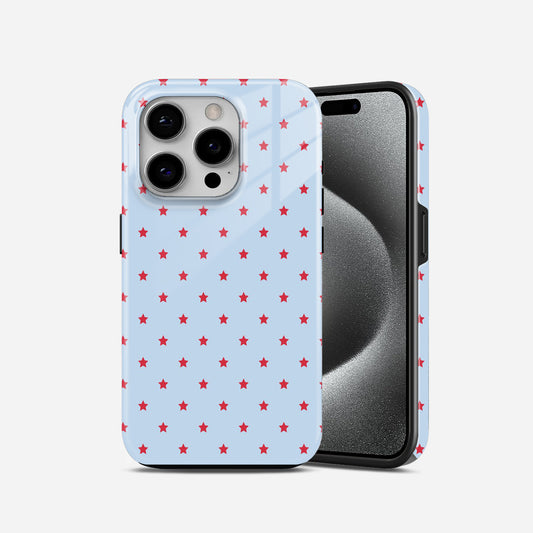 Baby Blue Cherry Dot Phone Case