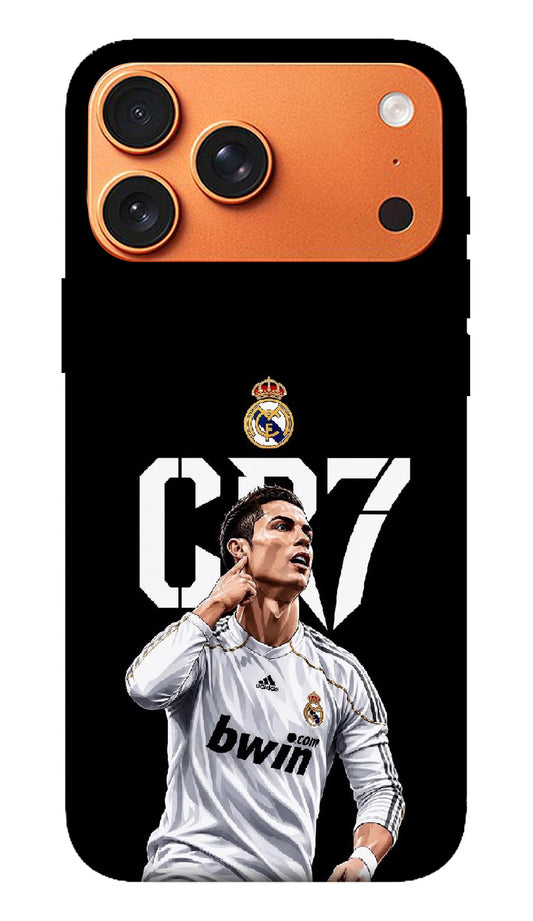 Black White Football Player Graphic Hard Matte Phone Case