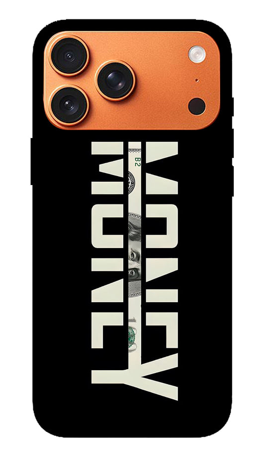 Black White Vertical Money Hard Matte Phone Case