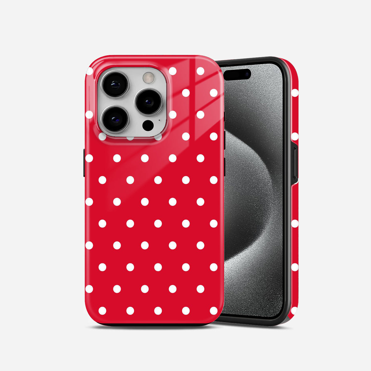 Classic Red Polka Dot Phone Case