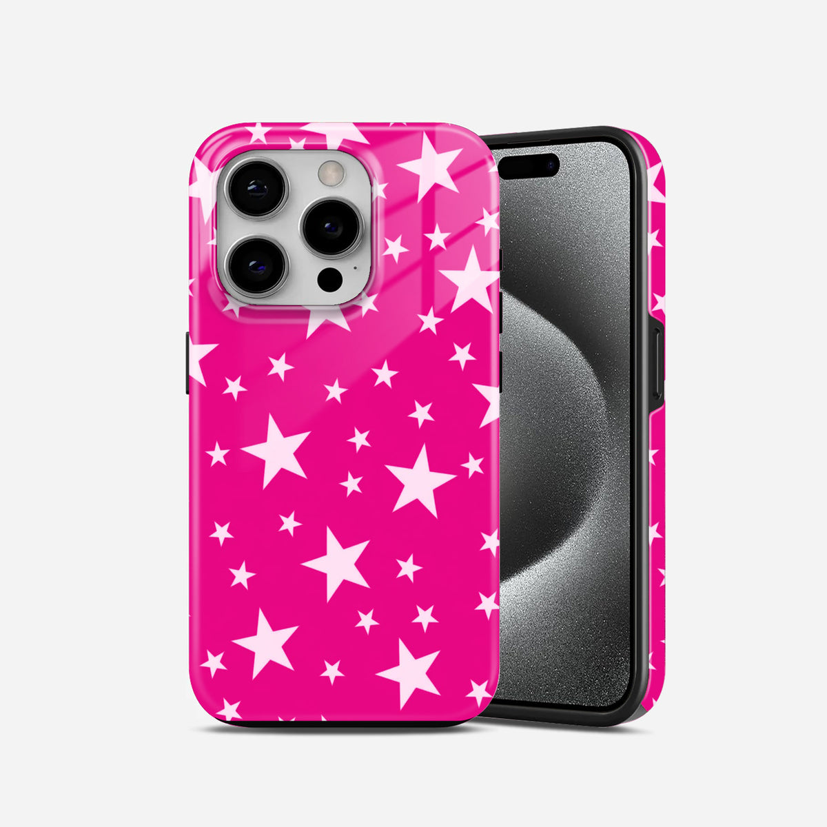 Hot Pink Starburst Phone Case