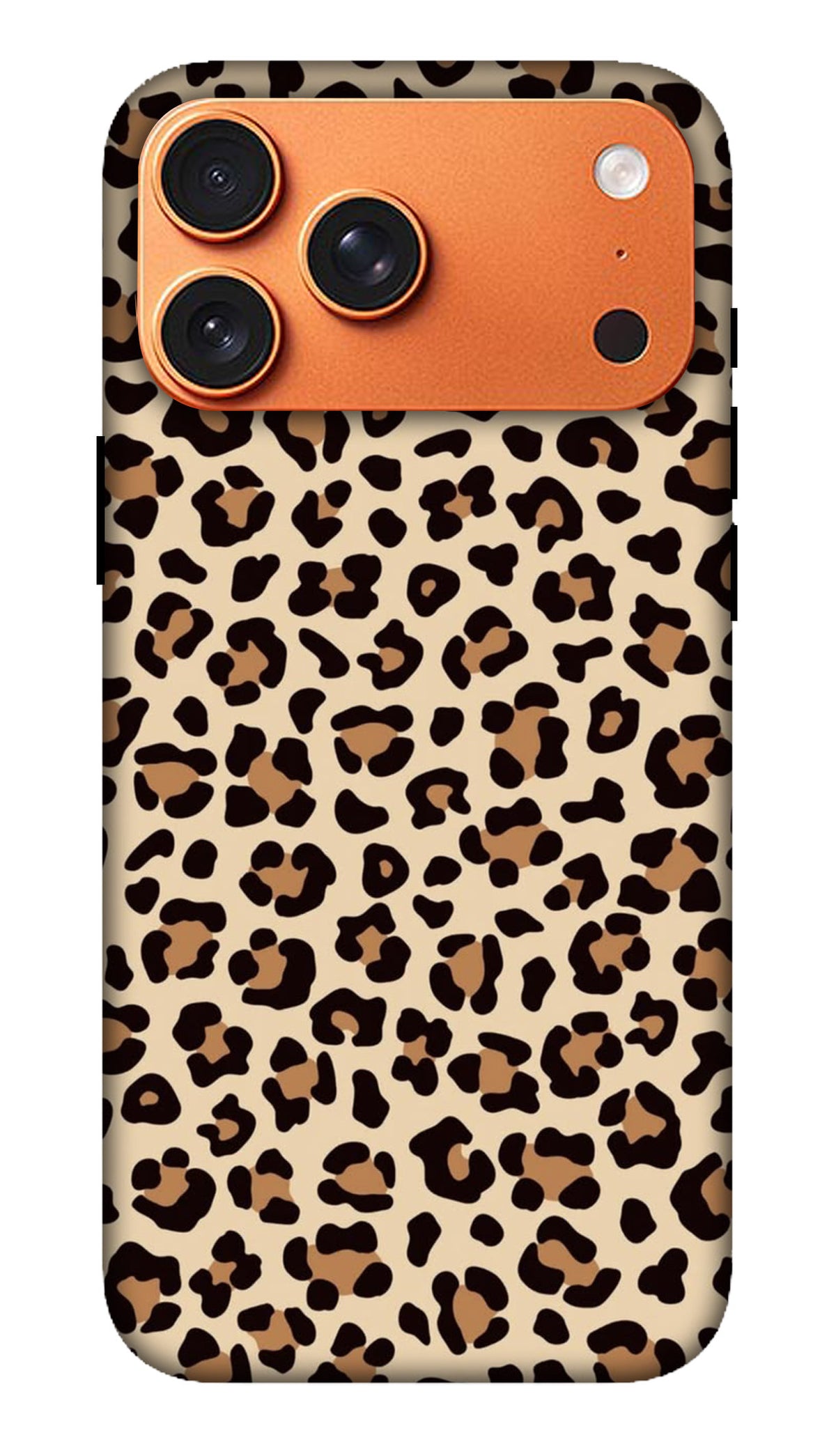 Leopard Print Hard Matte Phone Case