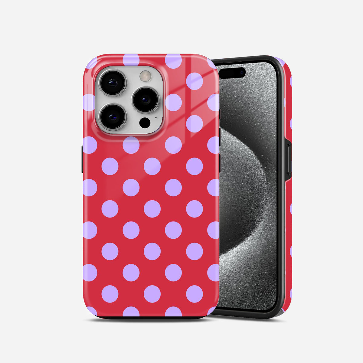 Pink Blue Bubble Dot Phone Case