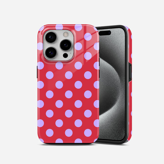 Pink Blue Bubble Dot Phone Case