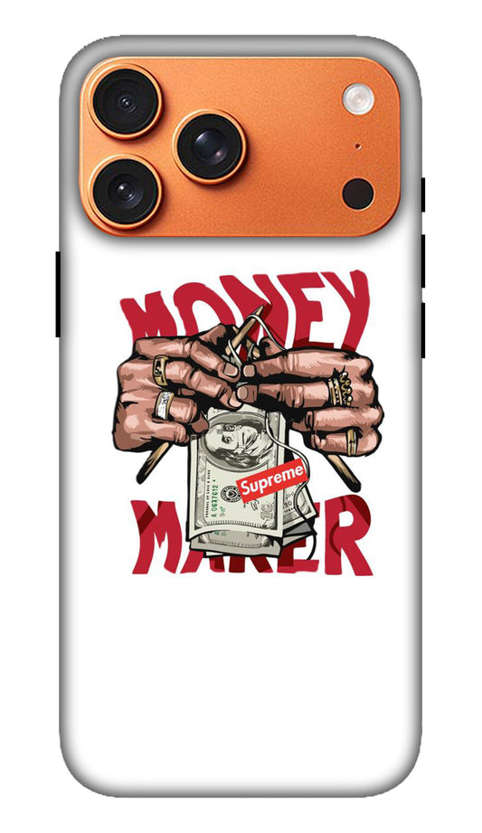 Red Retro Typography Graphic Hard Matte Phone Case